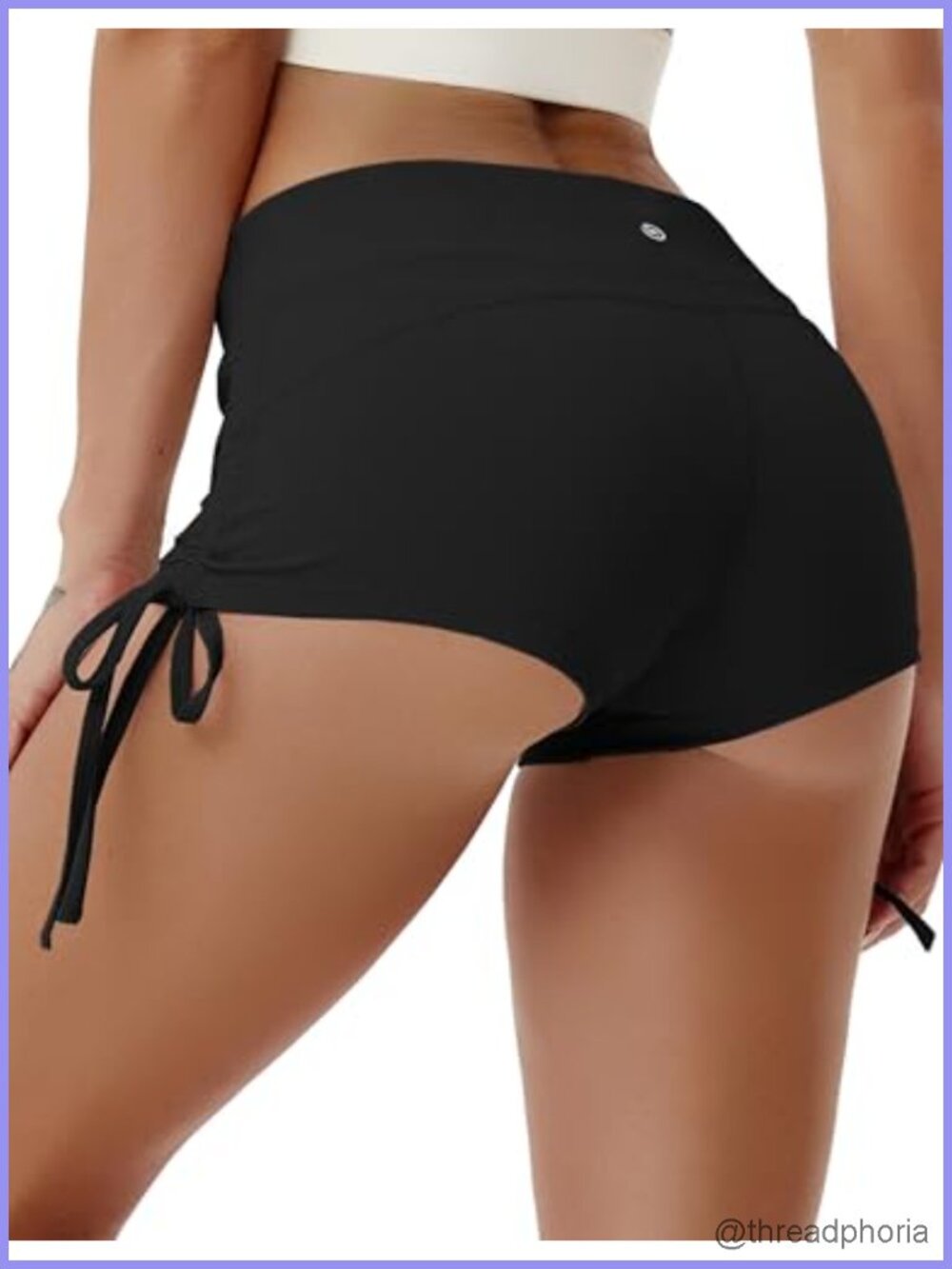 Sexy Booty Yoga Shorts Tummy Control Stretch Workout Running Shorts